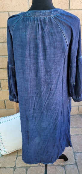 GORGEOUS indigo midi. Boho. - Picture 2 of 7
